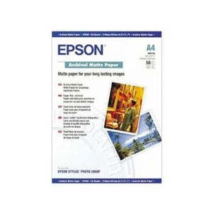 엡손(EPSON)용지 C13S041342 / Arcival Matte Paper A4 / 50매