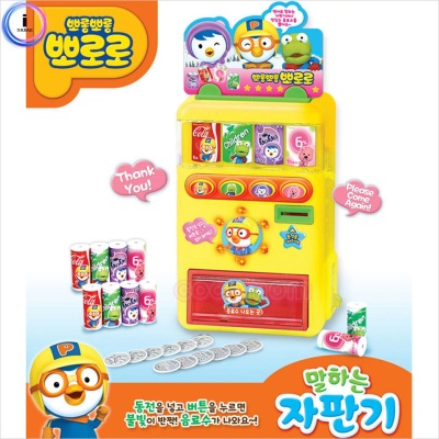 원앤원 뽀로로 말하는자판기 미니어처인형장난감 놀