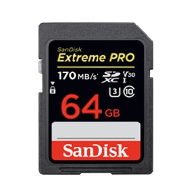 샌디스크 Extreme Pro SDXC 64GB 초고속전송 UHS-I