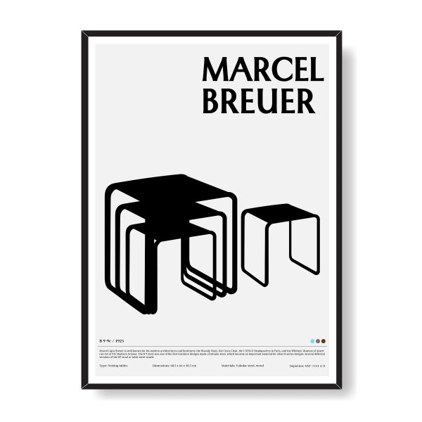 인테리어 포스터_미드센츄리 Marcel Breuer(2311)