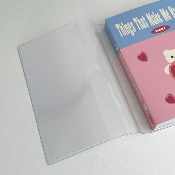 muffin diary pvc cover