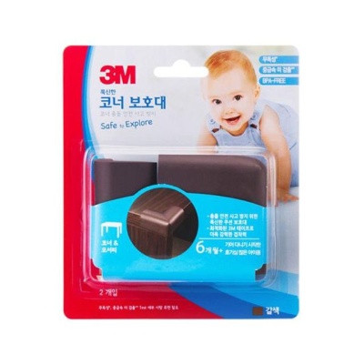 3M 다용도 코너 보호대(갈색) 유아 안전용품