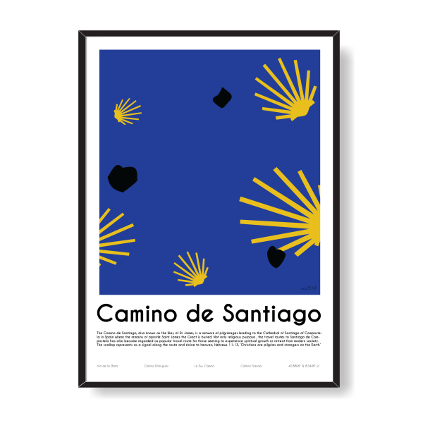 인테리어 포스터_Camino de Santiago(2319)산티아고