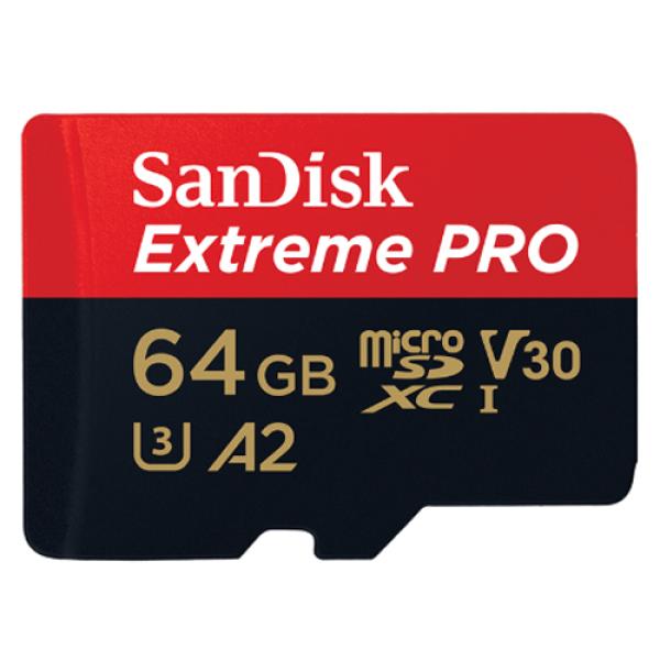 SanDisk micro SDXC Extreme Pro 64GB