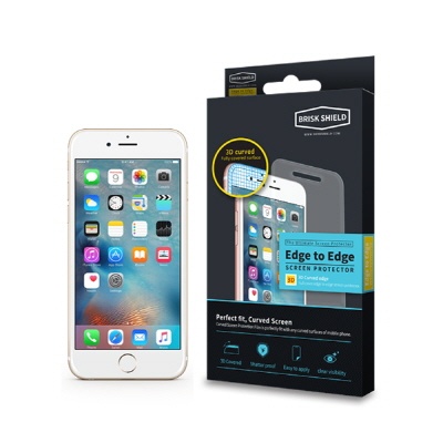 브리스크쉴드 iPhone 6/6S 충격흡수 3D풀커버 프리미엄 액정보호필름