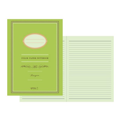 Color Paper Notebook(A5) - 피스타치오