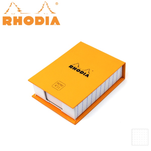 [로디아] 오렌지 메모박스 N.11(도트)