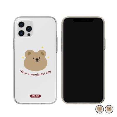 아이폰5S 쿠카 캐릭터 투명 슬림 젤리 케이스 KP078