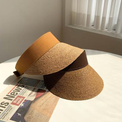 라탄 숏챙 썬캡 모자 3color