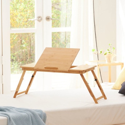 데일리 대나무 원목 침대 각도조절 베드테이블 72cm