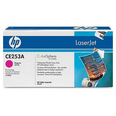 HP TONER CE253A / Magenta   / Color Laserjet CM3530/CP3525 / 7,000P