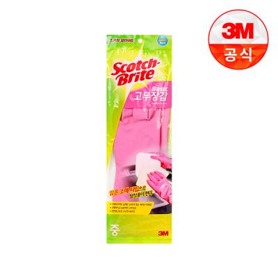 [3M]베이직 고무장갑(중)