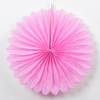 파티 페이퍼휠(중)핑크 꽃볼 종이 장식 소품 기념일