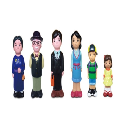 아동 소꿉 역할극 가족 놀이 소프트 인형 6종 장난감