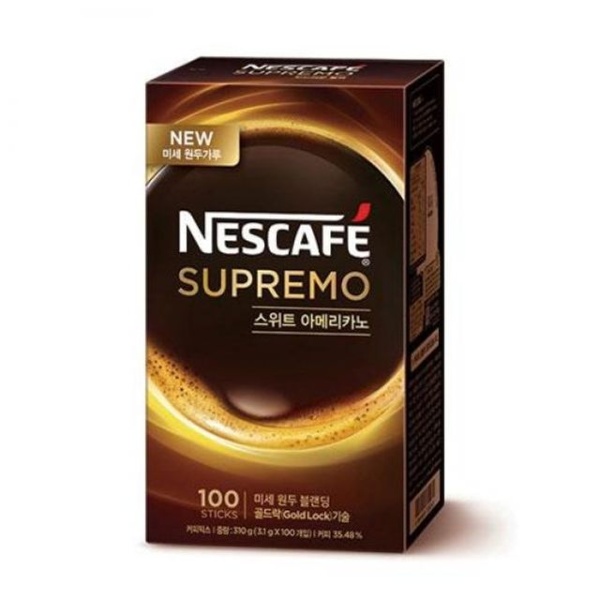 네슬레 네스카페수프리모스위트 아메리카노 100T 커피