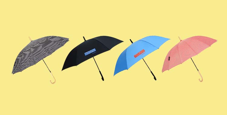 NEW 키스해링 우드손잡이 우산!