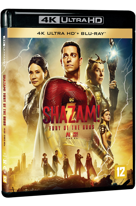 BLU RAY DISC 샤잠 신들의 분노 K UHD BD SHAZAM FURY OF THE GODS HOTTRACKS