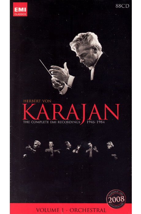 KARAJAN THE COMPLETE EMI RECORDINGS 1946-1984 VOL.1-ORCHESTRAL [카라얀 100