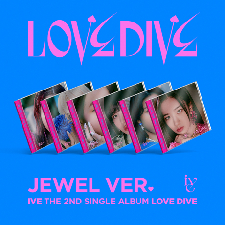 LOVE DIVE [싱글 2집] [JEWEL VER] [6종 중 랜덤1종] [한정반]