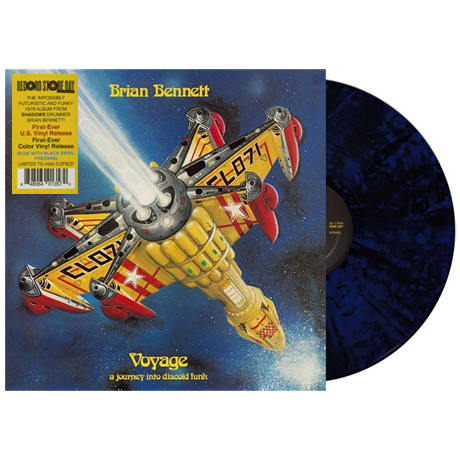 VOYAGE: A JOURNEY INTO DISCOID FUNK [BLUE WITH BLACK SWIRL LP]