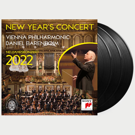 2022 NEW YEAR`S CONCERT/ DANIEL BARENBOIM [2022 빈 필하모닉 신년음악회 - 다니엘 바렌보임,빈 필하모닉 오케스트라] [LP]