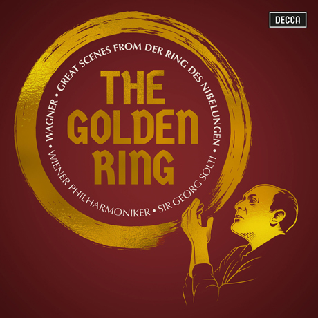 THE GOLDEN RING: GREAT SCENES FROM DER RING DES NIBELUNGEN/ GEORG SOLTI [SACD HYBRID] [바그너: 니벨룽의 반지 명장면 - 솔티]