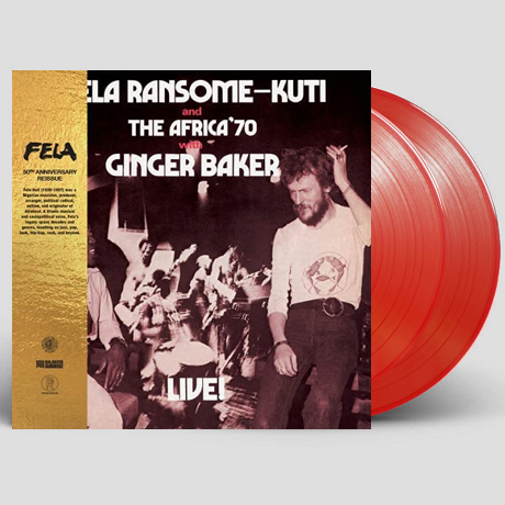 LIVE WITH GINGER BAKER [RED LP]