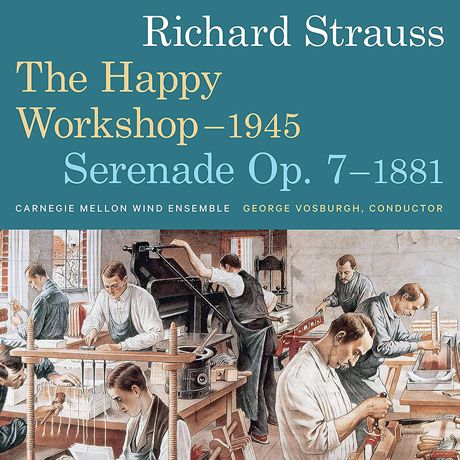 THE HAPPY WORKSHOP-1945, SERENADE OP.7-1881/ GEORGE VOSBURGH [슈트라우스: 행복한 워크숍, 세레나데]