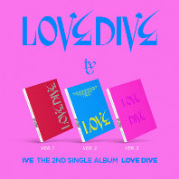 LOVE DIVE [싱글 2집]  [3종 중 랜덤 1종]