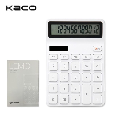[KAKO] 카코 레모 데스크톱 전자계산기 - 화이트