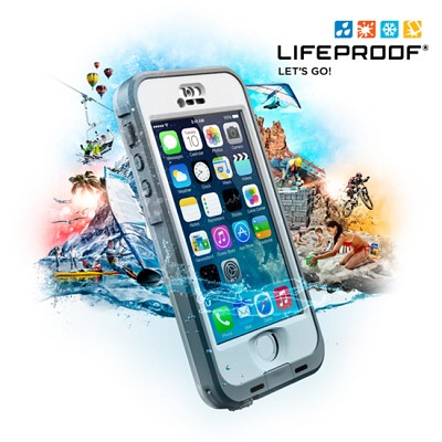 NEW ME 핫트랙스] [Lifeproof] 아이폰5/5S 방수 케이스 IP-68등급 액정 개방형 Nuud 2108-02